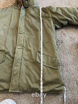 WWII WW2 U. S. ARMY AIR FORCE B-11 B11 PARKA FLIGHT COAT JACKET Size M/L