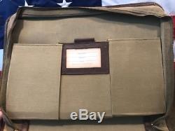 WWII / WW2 U. S. Army Air Forces, PILOTS NAVIGATION KIT, Leather Covered Case, +