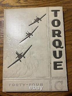 WWII WW2 US ARMY AIR FORCE AVIATION TRAINING SCHOOL YEARBOOKS Signed by pilots