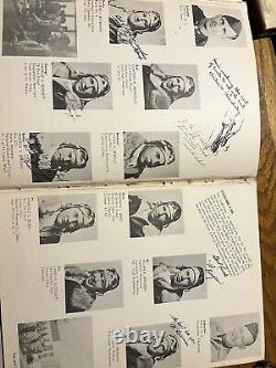 WWII WW2 US ARMY AIR FORCE AVIATION TRAINING SCHOOL YEARBOOKS Signed by pilots