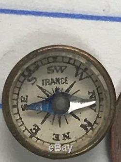 WWII WW2 US Marines Army Air Force Military ESCAPE & EVASION MINIATURE COMPASS