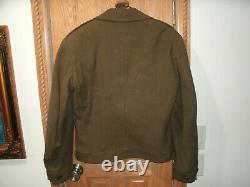 WWII World War 2 US Army Air Force Ike Jacket Uniform with Hat Belt Pants Tie