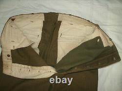 WWII World War 2 US Army Air Force Ike Jacket Uniform with Hat Belt Pants Tie