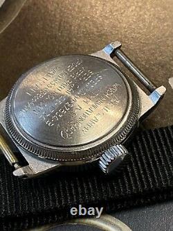 Waltham Elgin Military A-11 US Army Air Force WW2 1940's Vintage watch coin edge