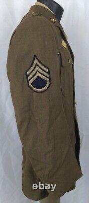 World War II 5th Army Air Force Coat & Shirt WWII WW2 Uniform AAF Fifth Air Forc