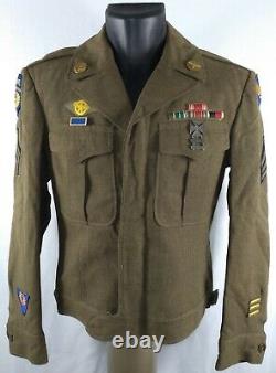 World War II Airborne Troop Carrier Ike Jacket WWII WW2 Army Air Force AAF