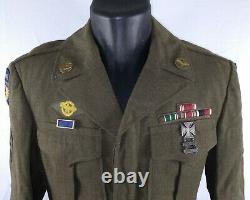 World War II Airborne Troop Carrier Ike Jacket WWII WW2 Army Air Force AAF