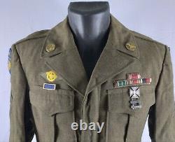 World War II Airborne Troop Carrier Ike Jacket WWII WW2 Army Air Force AAF