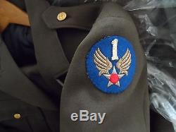 World War II Army Air Corps Coat and Pants Uniform 1st Air Force Patch