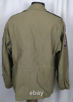 World War II Army Air Forces CBI M-1943 Field Jacket China, Burma, India WWII WW2