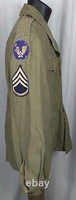 World War II Army Air Forces CBI M-1943 Field Jacket China, Burma, India WWII WW2