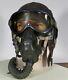 World War Ii Us Army Air Forces Flying Helmet Withoxygen Mask & Goggles