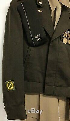World War Two U. S. Army Officers B-13 Jacket With Medals 8th Air Force