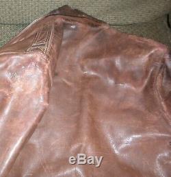 World war 2 air force army type A-2 leather flight jacket air corp