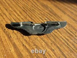 Ww 2 US Army Air Force AAF NAVIGATOR wing full size 3 inch Pin back sterling