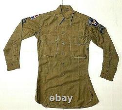 Ww2 Us Army Air Force Aviation Transport Ike Jacket, Shirt & Pants Uniform 1944