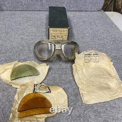 Ww2 Us Army Air Force Usaaf Chas Fischer Aviation Flight Flying Goggles