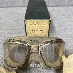 Ww2 Us Army Air Force Usaaf Chas Fischer Aviation Flight Flying Goggles