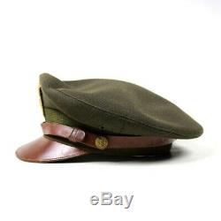 Ww2 Us Army Air Forces Usaaf Officer Dress Cap Visor Hat Od Wool Gabardine