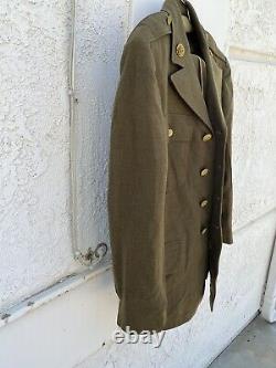 Ww2 Us Army Officers Tailored Infantry Majors Jacket Navy Air Force