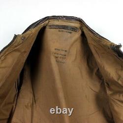 Ww2 Usaaf Army Air Forces Corps Aac Flight Jacket Type A2 A-2 Identified Ided