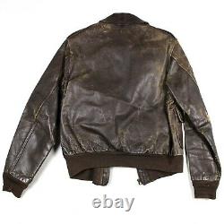 Ww2 Usaaf Army Air Forces Corps Aac Flight Jacket Type A2 A-2 Identified Ided