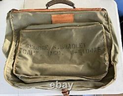 Ww2 Wwii Army Air Force Officers B-4 Garment Bag, Named