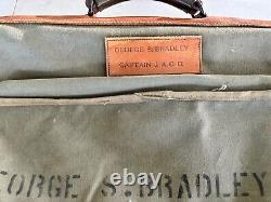 Ww2 Wwii Army Air Force Officers B-4 Garment Bag, Named