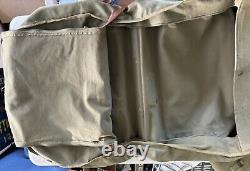 Ww2 Wwii Army Air Force Officers B-4 Garment Bag, Named