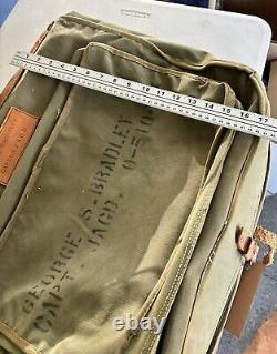 Ww2 Wwii Army Air Force Officers B-4 Garment Bag, Named