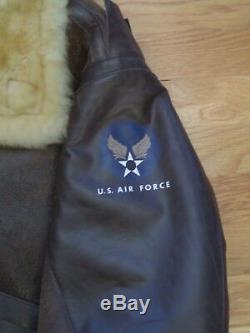 Wwii B-3 Us Army Air Force Bomber Jacket. High Quality Reproduction. Size 40