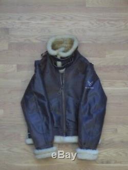 Wwii B-3 Us Army Air Force Bomber Jacket. High Quality Reproduction. Size 40
