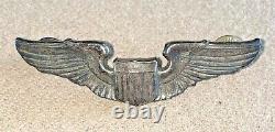 Wwii Sterling A E Co Utica Ny Army Air Force Corps Pilot's Wing Pin Pilot Wings