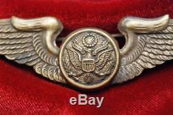 Wwii U. S. Army Air Force Air Crew Wing British Made