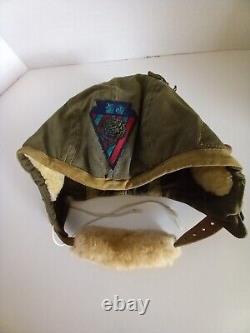 Wwii United States Army Air Force Flying Tiger Flight Cap