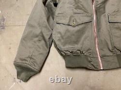 Wwii Us Army Air Corp Force Aaf B-10 Winter Flight Jacket-large 44r