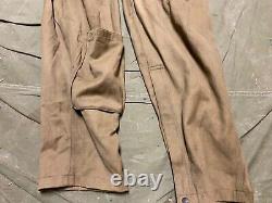 Wwii Us Army Air Corp Force Aaf Summer Flight Suit-size Large 44r