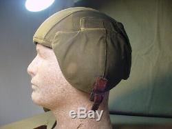Wwii Us Army Air Forces Flak Helmet M4a2 Cloth Covered Version