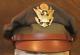 Wwii Usaaf Us Army Air Force Olive Drab Wool Crusher Hat No Holes Flexible Bill