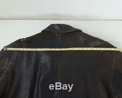 145vtg Avirex Limited Blouson Aviateur Sz M Pour Homme, Type A-2, Armée / Air Force - États-unis