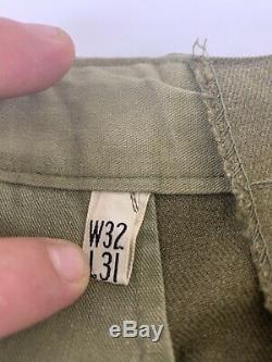 15ème Armée De L'air Américaine De La Seconde Guerre Mondiale Pantalon De Veste Uniforme De La Seconde Guerre Mondiale Patch Pin Bar Vtg