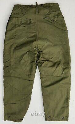 1941-1945 Pantalons de vol d'hiver de l'armée de l'air américaine de la Seconde Guerre mondiale
