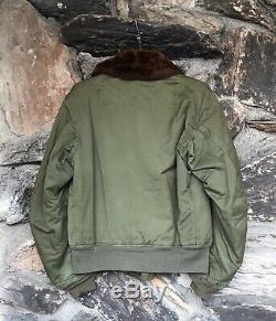 40s Vintage Ww2 Us Army Air Force Flight Jacket B15 A B15 Militaire A