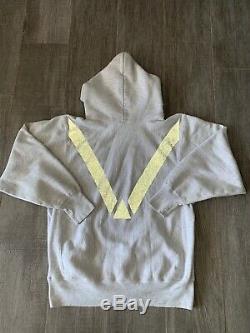 90 Vintage Inverse Weave Champion Sweat-shirt Hoodie Usafa Air Force 3m Taille L