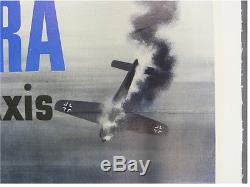 Affiche Des Forces Aériennes De L'armée Américaine De La Deuxième Guerre Mondiale Airacobra Poison À L'axe Bell P-39 Dogfight