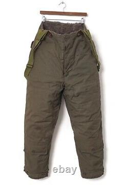 Anciens Hommes Us Army Air Forces Type Militaire A-10 Pantalons Pilote Volant Ww2 Taille 40