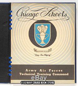Annuaire De Commandement De L'instruction Technique Des Écoles De Chicago Ww II 1943