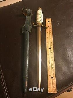 Antique C Cj Juillet Herbertz Solingen Armée Allemande Ou Airforce Type De Couteau Dagger