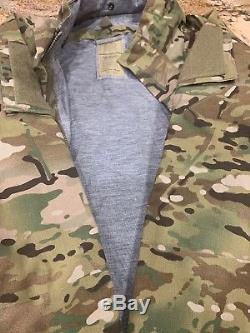 Armée Air Force Jacket Large Régulière Gratuit Ewol Parka Multicam Ocp Nwot Massif