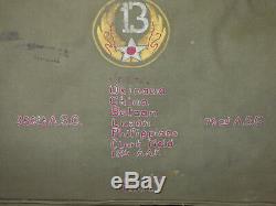 Armée De L'air De La Force De L'armée De L'air De La Seconde Guerre Mondiale Service-pak Avec ID De Broderie